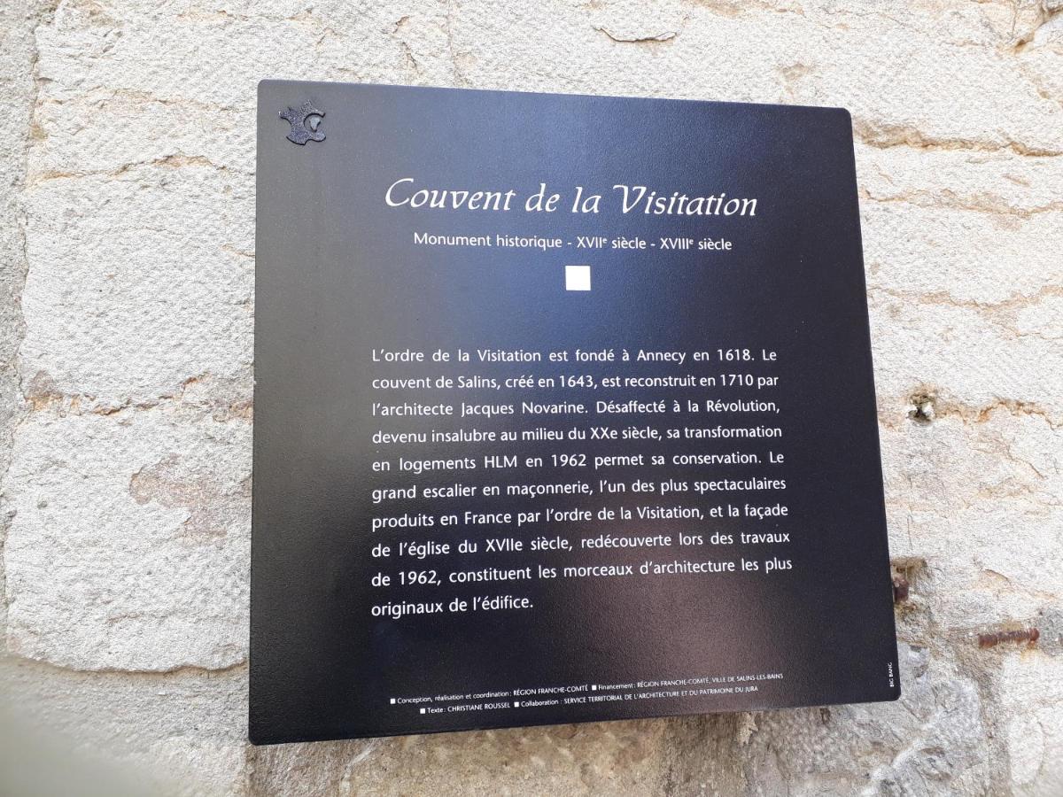 O'Couvent - Appartement 71 M2 - 1 Chambre - A222 Salins-les-Bains Esterno foto